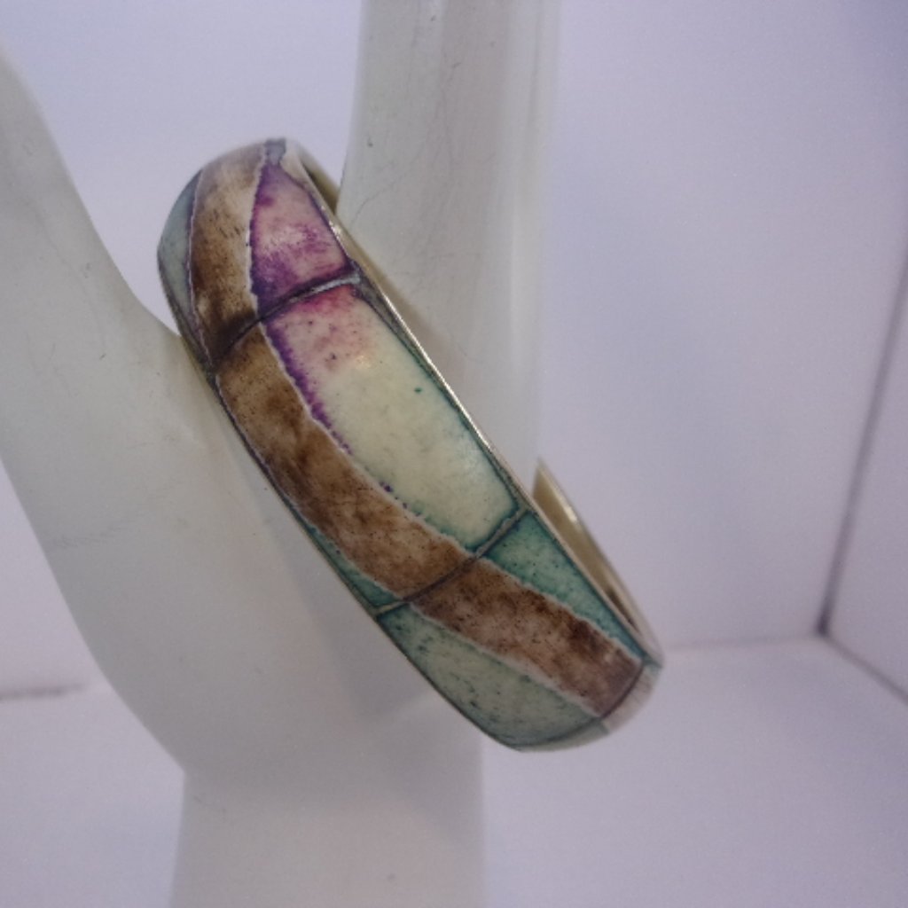 Earth Tones Bangle Bracelet